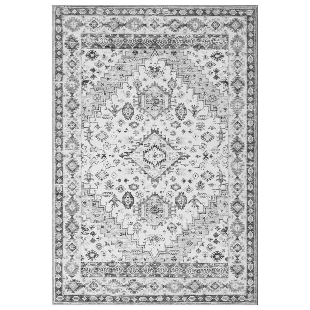 Garvee Vintage Läufer Teppich Orientalisches Design Kurzflor Pflegeleicht Waschbar Rutschfest Für Wohnzimmer Schlafzimmer Flur Küche