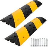 Dossi Rallentatori Gomma Garvee Cable Bridge 3,3 Piedi*2 Gialli Resistenti con 8 Bulloni - Ideale per Festa del Papà in Strade, Parcheggi, Scuole - Giallo