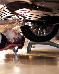 Ponti sollevatori per auto Garvee Heavy Duty, capacità 8000 libbre, 2 pezzi, acciaio, antiscivolo, altezza di sollevamento 8 pollici, nero, officina e garage