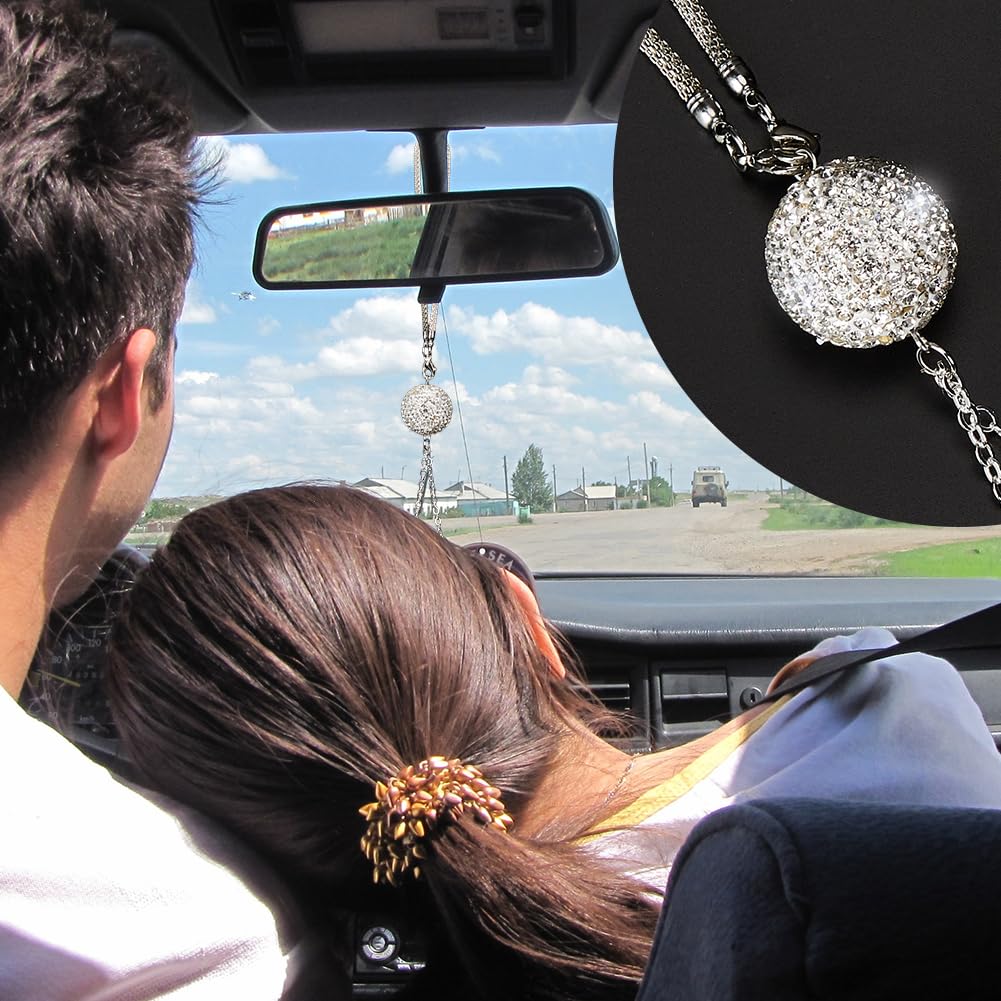 Garvee Set di 6 coprivolante morbidi con coprifreno a mano e portachiavi in peluche per interni auto, bordeaux, elastico, invernale