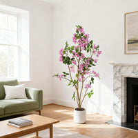 Alberi artificiali Garvee, set da 2 pezzi, piante da interno realistiche, facili da curare, di lunga durata, per casa e ufficio, colore verde