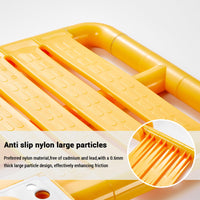 Sgabello da doccia pieghevole Garvee, sedile da doccia a parete in acciaio inossidabile fino a 150 kg, salvaspazio, per anziani, disabili e bambini, sgabello da bagno, ausilio per bagno e WC