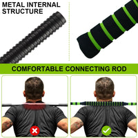 Set Manubri Regolabili 4 in 1 Garvee per Festa del Papà: Kettlebell, Bilanciere, Maniglia Flessioni, 20-40 kg Antiscivolo per Addominali e Allenamenti Casa