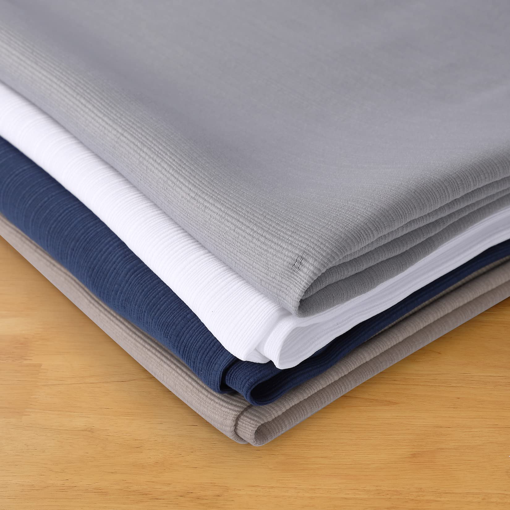 Tappetino doccia GARVEE in tessuto spesso, idrorepellente, moderno, per bagno, doccia, 72x96 pollici, cachi