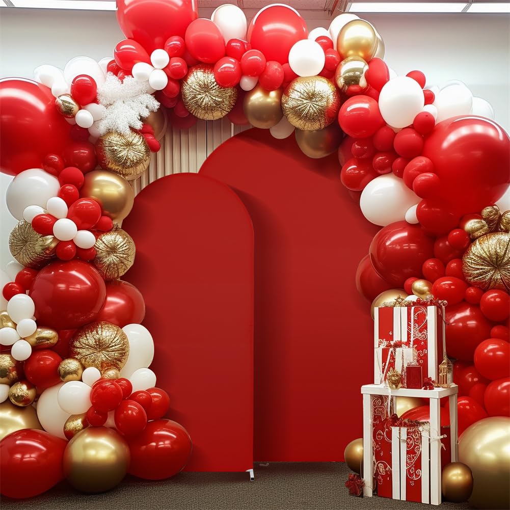 Garvee Pokrowiec Na Tło Łuku Ślubnego 1x2m, Osłona Łuku, Tkanina, Okrągły Góra, Dekocja Altany, Do Ceremonii I Przyjęć