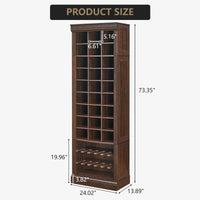 Scarpiera Garvee a 10 ripiani con 30 scomparti, vano portaoggetti alto, materiale MDF, antiribaltamento per corridoio e soggiorno, bianco