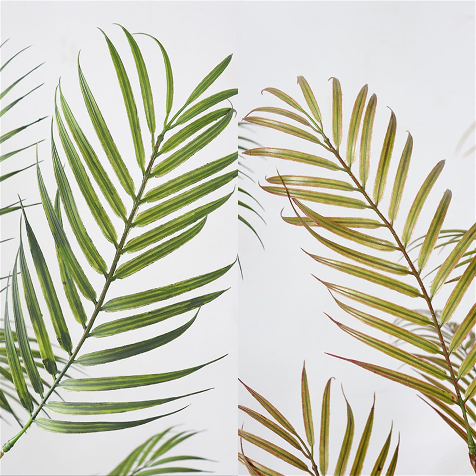 Palma Areca artificiale Garvee da 4 piedi/5 piedi - Non necessita di manutenzione e malleabile - Poliestere e plastica - Decorazione per interni ed esterni - Verde tutto l'anno