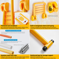 Sgabello da doccia pieghevole Garvee, sedile da doccia a parete in acciaio inossidabile fino a 150 kg, salvaspazio, per anziani, disabili e bambini, sgabello da bagno, ausilio per bagno e WC