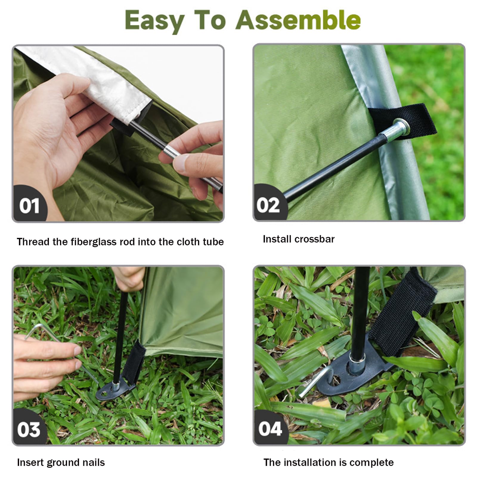 Tenda per riporre 2-3 biciclette Garvee, realizzata in tessuto Oxford 210D, impermeabile e antipolvere, con porte, protezione esterna per moto e attrezzature da giardino, grigio