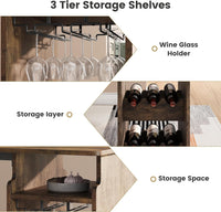 Tavolo da bar e sedie Garvee per 2 con portabottiglie e cuscini in velluto, multifunzionale, salvaspazio per cucina e sala da pranzo, moderno, confortevole