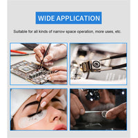 Set Pinzette Precisione Garvee 10 Pezzi Acciaio Inossidabile Antistatiche - Ideale per Elettronica, Gioielli e Laboratorio | Perfetto Regalo Festa del Papà