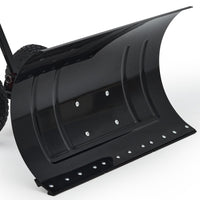 Pala da neve Garvee 100×42 cm regolabile in altezza – Grande pala da neve a doppio manico con ferro laminato a freddo, resistente alle intemperie per le massime prestazioni di rimozione della neve