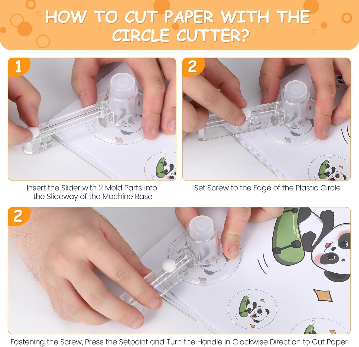 Garvee Button Maker 58mm – Materiale ABS, macchina per badge fai da te per bambini, scuola e progetti creativi