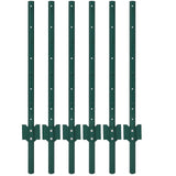Garvee Palo Recinzione Metallo 90 cm U-Post Acciaio Resistente Antiruggine Multiuso Giardino Terreni Vari