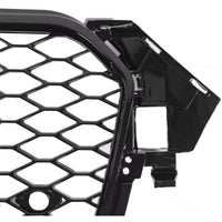 Telaio griglia paraurti anteriore a nido d'ape Garvee per Audi A4 B8PA 2013-2016, robusto, vestibilità perfetta, plastica, senza logo, modello europeo