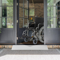 Rampa di soglia Garvee: rampa in alluminio monoblocco per sedie a rotelle, scooter e bici elettriche, capacità di carico fino a 700 libbre