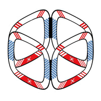 Garvee FPV Racing Gates Set da 5 pezzi, materiale robusto per l'addestramento e le gare di droni, compatibile con DJI Avata