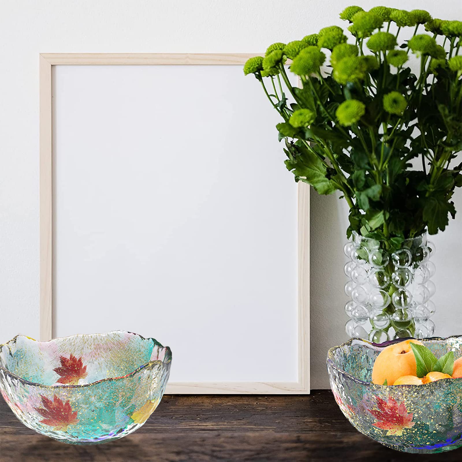 Garvee Epoxyhars Vormen Dienblad Onregelmatig Hars Siliconeen Vorm Kom Fruit Dienblad DIY Sieraden Houder Komvorm