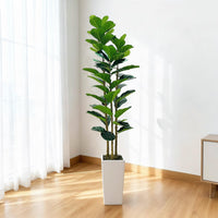Albero artificiale Garvee da 6 piedi per interni, realistico, senza manutenzione, versatile, durevole, verde