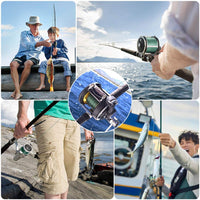 Garvee Línea De Pesca Trenzada 4 Hebras 100% PE Verde Oscuro 500m 30Lb Para Pesca Variada