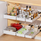 Organizzatore per cassetti estraibili da cucina Garvee - Robusto, salvaspazio - Grande, Medio, Piccolo - Per mobili, bagno, cucina - Singolarmente o in set da 3 - Dispensa e bagno - Come mostrato