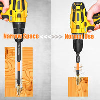 Garvee PH2 Set di punte per cacciavite a impatto magnetico da 12 pezzi, attacco esagonale da 1/4 di pollice, nero, per professionisti e amanti del fai da te