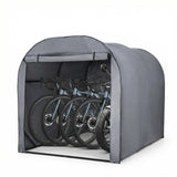 Garvee Copertura per Bici Outdoor 420D(Solo Telo) Oxford Impermeabile Protezione UV, Vari Colori, Taglie S-M-L, Giardino e Patio - Grigio