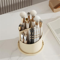 Garvee Porta Trucchi Organizzatore, Ruotabile a 360°, Grande Capacità di Stoccaggio Cosmetici per Toeletta, Ufficio, Bagno, Nero