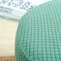 Garvee Coprisgabello rotondo elastico, morbido e traspirante per sgabelli da 25-33 cm, soggiorno