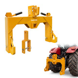 Garvee Aggancio Rapido a 3 Punti Categoria 1 con Adattatore Versatile, 3000 Lbs, Acciaio Rinforzato, Ricevitore 2" per Agricoltura e Traino - Yellow