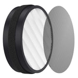 Filtro di ricambio per purificatore d'aria Garvee H13 True HEPA Carbone attivo Filtrazione a 4 stadi Bianco Per uso domestico Facile sostituzione
