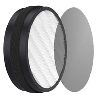 Filtro di ricambio per purificatore d'aria Garvee H13 True HEPA Carbone attivo Filtrazione a 4 stadi Bianco Per uso domestico Facile sostituzione