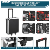 Set di attrezzi Garvee da 800 pezzi – acciaio al cromo vanadio, carrello con ruote, ideale per la casa, il fai da te e l'officina