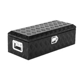 Cassetta Porta Attrezzi Garvee 76,2 cm Alluminio Pesante Waterproof con Maniglia e Serratura - Ideale per Camion e Rimorchio - Nero