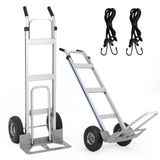 Carrello a Mano in Alluminio Garvee 272 kg - Base Estensibile, Pneumatici 25.4 cm, Leggero e Robusto per Festa del Papà, Casa e Magazzino