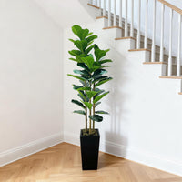 Albero artificiale da interno Garvee da 5 piedi, design realistico, senza manutenzione, versatile per casa e ufficio, verde
