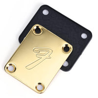Garvee Placca Mástil Vintage per Chitarra Elettrica Montaggio 4 Viti Materiale Resistente Logo Inciso Dimensioni Precise