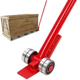 Garvee 3 T Prylever Bar per Festa del Papà - Capacità 2991 kg, 152 cm, Acciaio al Carbonio Ergonomico con Ruote per Attrezzature Pesanti - bianco