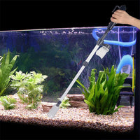 Garvee Limpiador Eléctrico De Grava Para Acuario, Aspiradora Automática, Plástico Duradero, Filtro Y Circulación De Agua, Uso Doméstico