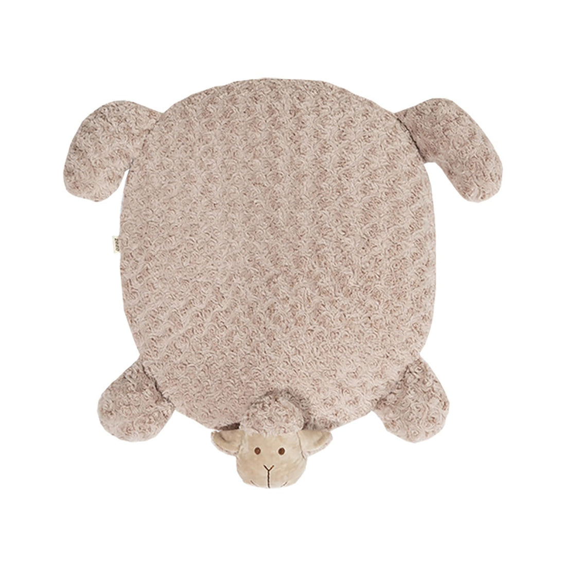 Garvee Pet Sleeping Mat a forma di pecora, ultra morbido, antiscivolo, per cani e gatti, color tè al latte, confortevole, caldo, versatile, per la casa e i viaggi