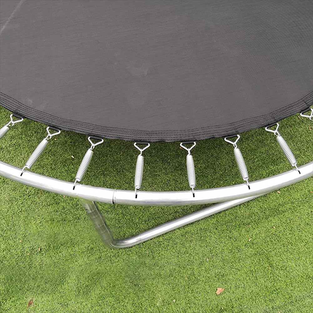 Telo da salto per trampolino Garvee Ø 306 cm con 60 occhielli, pezzi di ricambio in PP, impermeabile, resistente ai raggi UV, rotondo, per esterni