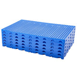 Pedane Garvee in Plastica Heavy Duty 6-Pezzi Polipropilene Impilabili Antiscivolo 100x60x5cm Uso Industriale Garage