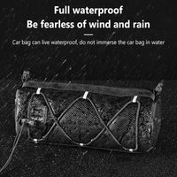 Borsa da manubrio per bicicletta Garvee nera multifunzionale impermeabile da 2,5 l per bici da strada e mountain bike