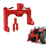 Garvee 3 Point Quick Hitch Categoria 1 Adattatore Versatile Uso Agricolo 3000 Lbs Acciaio Rinforzato - Red