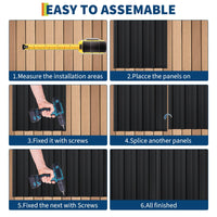 Garvee set da 20 pezzi di lamiere per coperture metalliche in acciaio zincato per carport e capannoni, 42,52 x 16,77 pollici, zincate, impermeabili