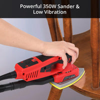 Levigatrice Multifunzione Garvee 350W Motore Brushless 2.2kg - Ideale per Lucidatura Legno Festa del Papà