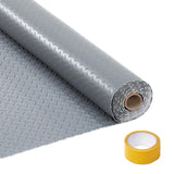 Garvee Tappeto per Garage in PVC Antiscivolo con Texture a Diamante, Spessore 2mm, Resistente a Perdite e Macchie, Facile da Pulire, 4 Misure, Nero, Ideale per Auto e Officine