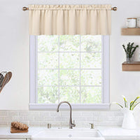 Tende oscuranti Garvee, 2 pezzi, beige, 26x45 pollici, per finestre, soggiorno, cucina, camera da letto, termoisolanti
