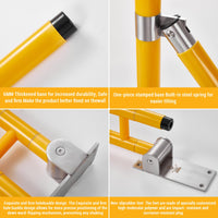 Barra di sostegno per WC Garvee per anziani, pieghevole, antiscivolo, capacità di carico 150 kg, maniglia di supporto per WC per disabili