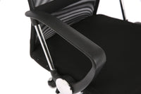 Sedia da ufficio ergonomica Garvee con supporto lombare regolabile, poggiatesta e braccioli per ufficio e gaming, altezza regolabile, nera